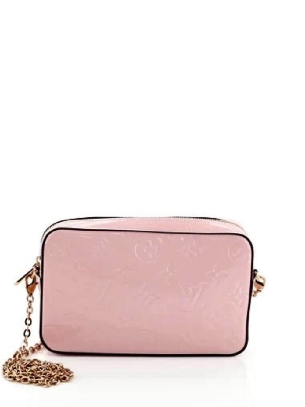 Louis Vuitton Vernis Pink Monogram Camera Bag Crossbody
